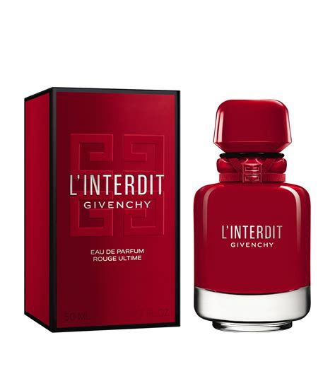 GIVENCHY L'INTERDIT EAU DE PARFUM ROUGE ULTIME.